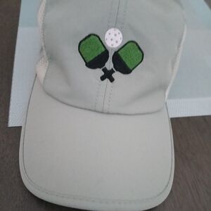 Pickleball hat ponytail hat